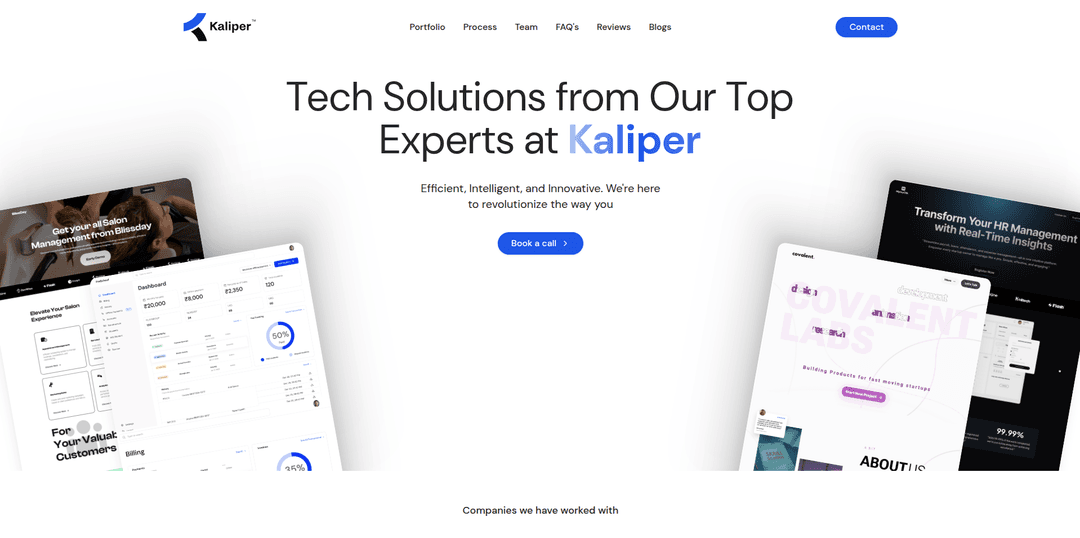 Kaliper Website